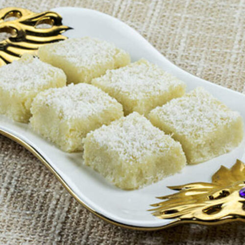 coconut burfi